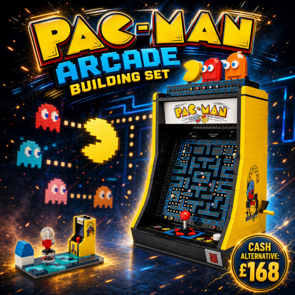 PAC-MAN ARCADE BUILDING SET