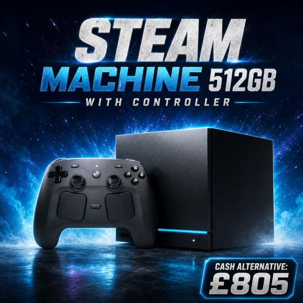 STEAM MACHINE 512GB WITH CONTROLLER