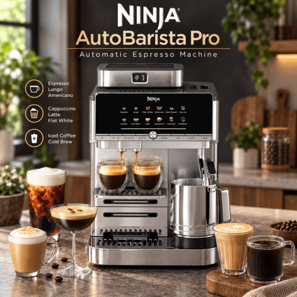 Ninja AutoBarista Pro Automatic Espresso Machine