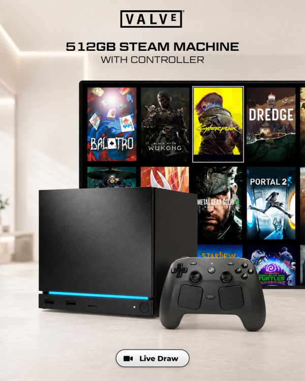 Valve Steam Machine 512GB with Controller