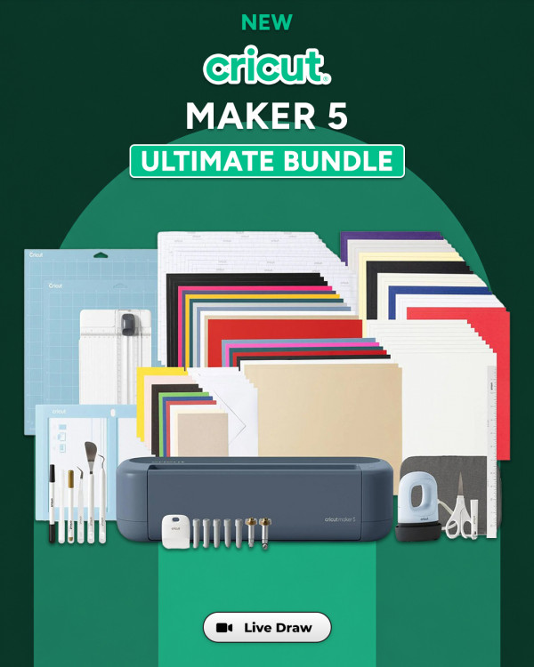 Cricut Maker 5 Ultimate Bundle