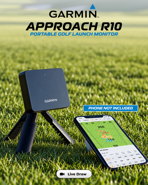 Garmin Approach R10 Portable Golf Launch Monitor