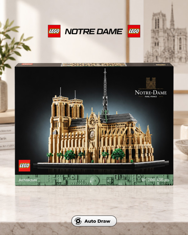 Lego Notre-Dame de Paris 21061