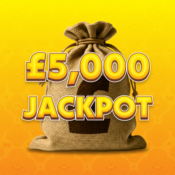 Win October's £5,000 Cash Jackpot